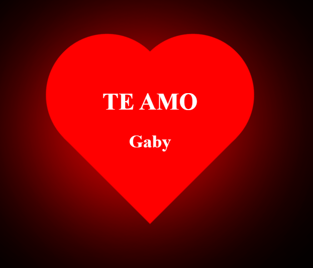Corazón HTML